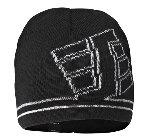 Muts Beanie Snickers - 9093 ZWART/GRIJS ONE SIZE Muts Beanie Snickers - 9093 ZWART/GRIJS ONE SIZE