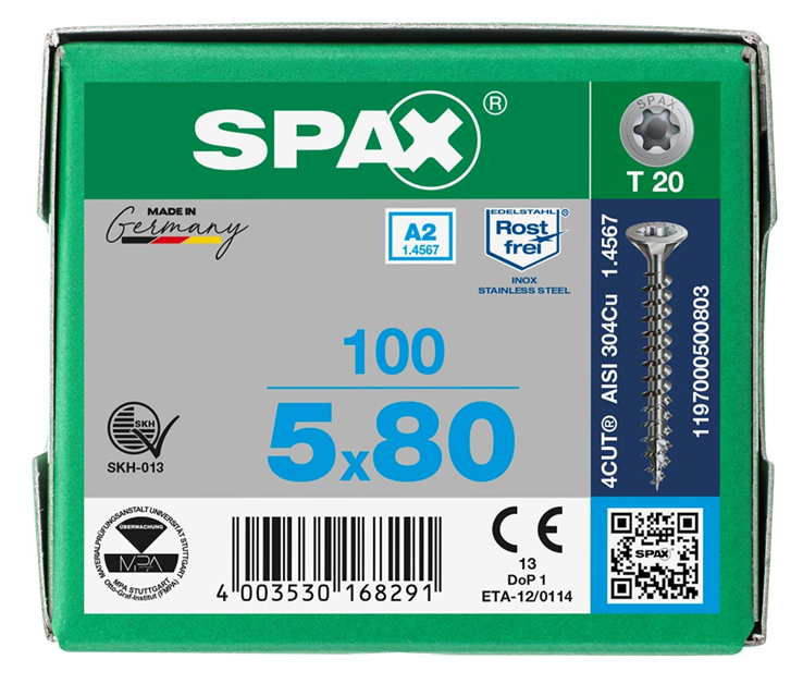 spaanplaatschroef rvs a2 spax spaanplaatschroef rvs a2 spax