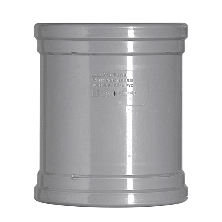 overschuifmof pvc grijs rwa overschuifmof pvc grijs rwa