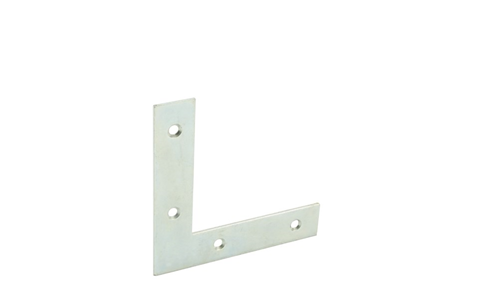 Raamhoek Recht Galfan -  80X 80X17X1.5MM Raamhoek Recht Galfan -  80X 80X17X1.5MM