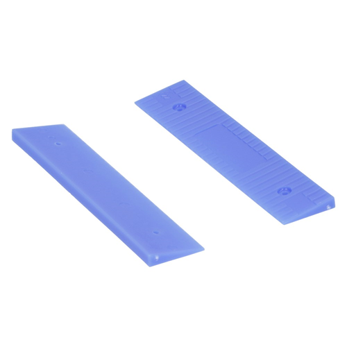 Kegblokje Polypropyleen Kowo - 100X22X 5/1MM BLAUW Kegblokje Polypropyleen Kowo - 100X22X 5/1MM BLAUW