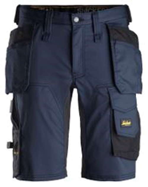 Short Allroundwork Stretch Snickers - 6141 DONKERBLAUW/ZWART 056 Short Allroundwork Stretch Snickers - 6141 DONKERBLAUW/ZWART 056