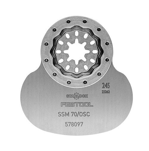 Multizaagblad Snijmes Rond Festool Ssm - SSM 70/OSC/3 SET à 3 STUKS Multizaagblad Snijmes Rond Festool Ssm - SSM 70/OSC/3 SET à 3 STUKS