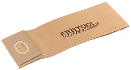 Stofzakken Turbofilter Festool - TFII-ES/ET/RS SET à 5 STUKS Stofzakken Turbofilter Festool - TFII-ES/ET/RS SET à 5 STUKS