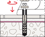 sanitairbevestigingset fischer-9 sanitairbevestigingset fischer-9