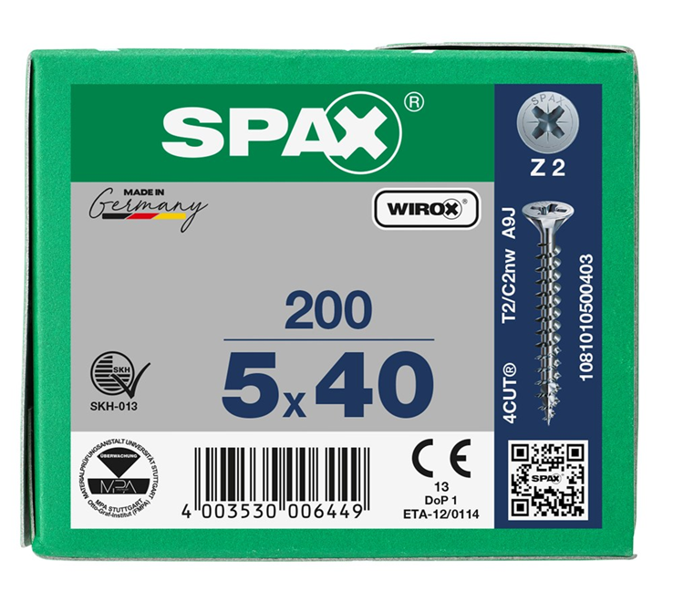 spaanplaatschroef wirox spax spaanplaatschroef wirox spax