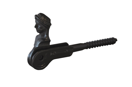 Herderinnekopje Zwart Verzinkt - 140MM Herderinnekopje Zwart Verzinkt - 140MM
