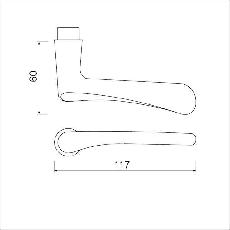 deurkruk aluminium f1 ami deurkruk aluminium f1 ami