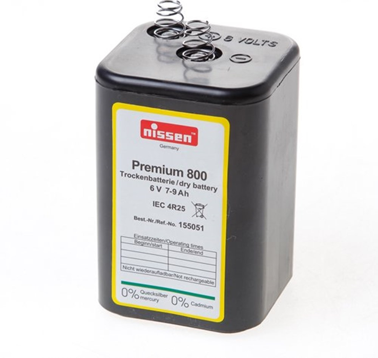 blokbatterij nissen blokbatterij nissen