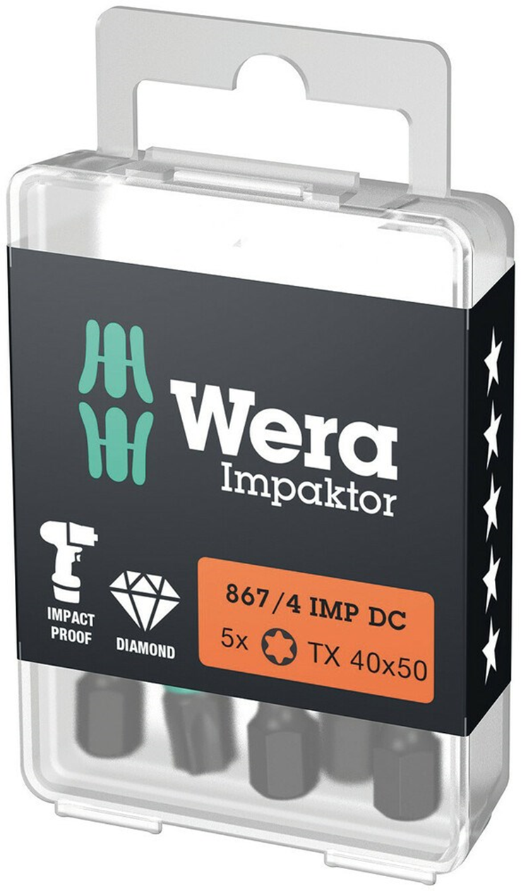 schroefbit lang torx wera impaktor schroefbit lang torx wera impaktor