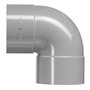 bocht pvc grijs rwa-3 bocht pvc grijs rwa-3