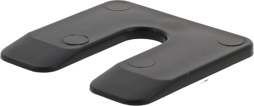 Uitvulplaatjes Kunststof Kelfort - VIERKANT  3MM ZWART Uitvulplaatjes Kunststof Kelfort - VIERKANT  3MM ZWART