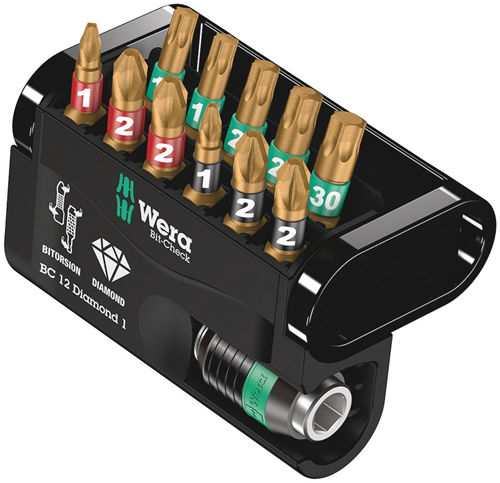 Schroefbitset Wera - BC12 DIAMOND 1 Schroefbitset Wera - BC12 DIAMOND 1