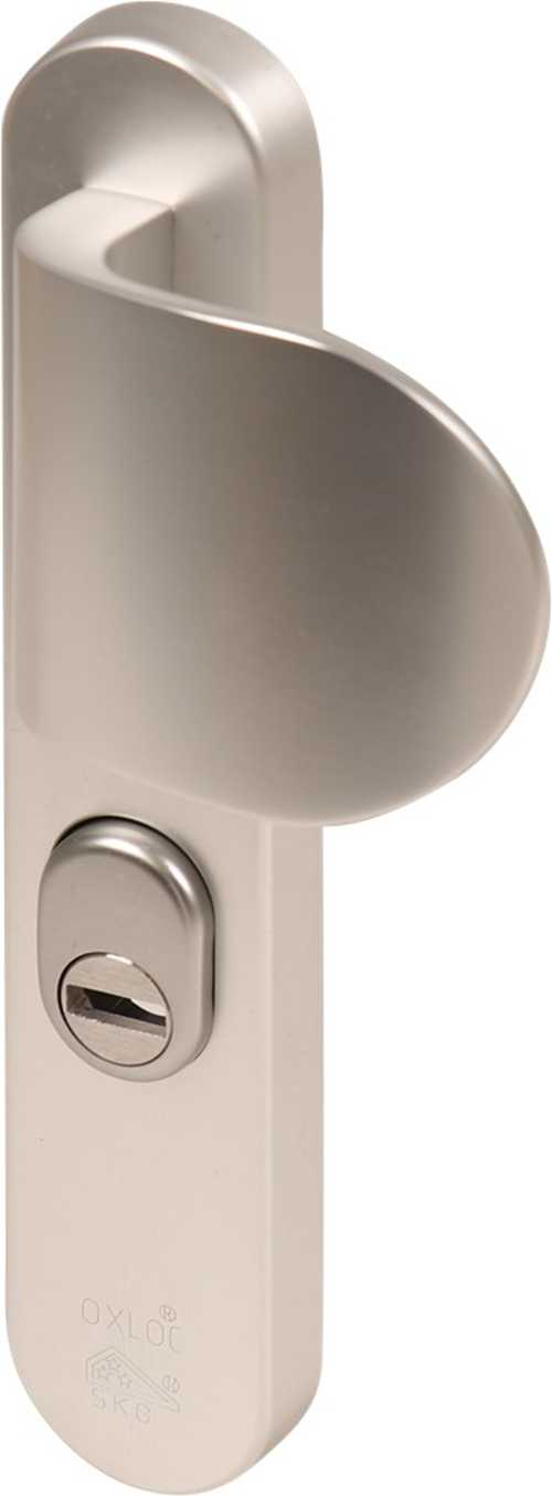 Voordeurgarnituur F1 Oxloc - KT55MM RW SKG*** Voordeurgarnituur F1 Oxloc - KT55MM RW SKG***