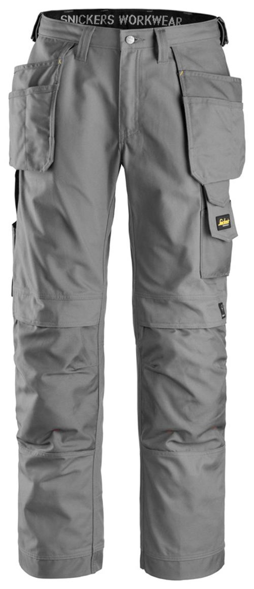 Werkbroek Canvas+ Snickers - 3214 GRIJS 050 Werkbroek Canvas+ Snickers - 3214 GRIJS 050