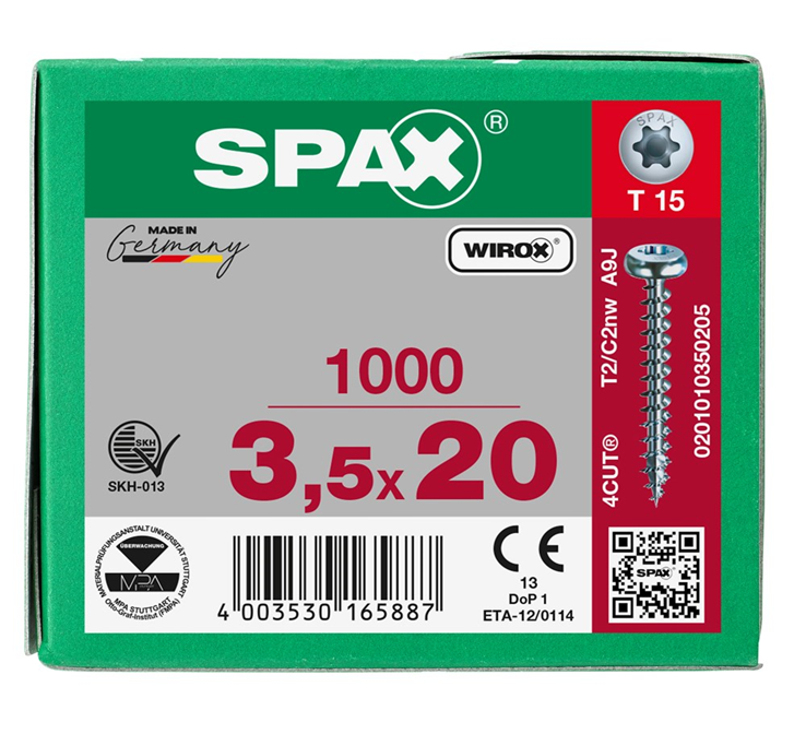 spaanplaatschroef wirox spax spaanplaatschroef wirox spax