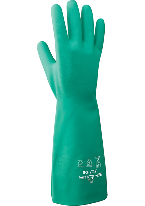 Werkhandschoenen Rubber Showa - 727 XL Werkhandschoenen Rubber Showa - 727 XL