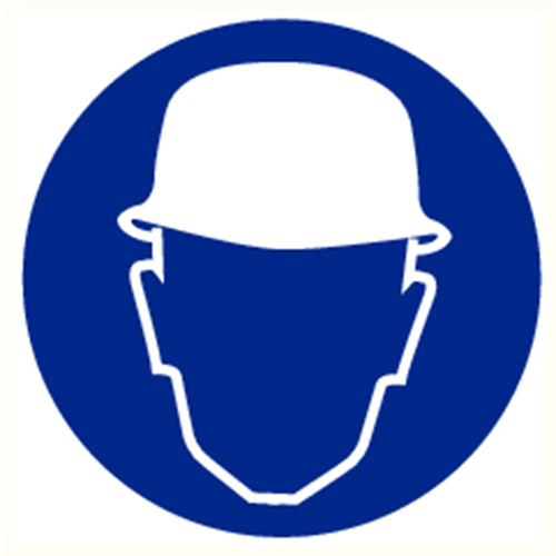 Gebodssticker Vinyl Blauw/Wit - Ø200MM PIC251 Gebodssticker Vinyl Blauw/Wit - Ø200MM PIC251