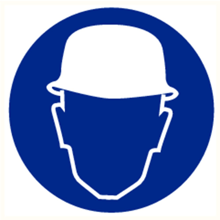 gebodssticker vinyl blauw/wit gebodssticker vinyl blauw/wit