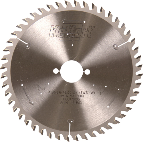 Cirkelzaagblad Hm Kelfort - 180X2.6X30MM 24WS Cirkelzaagblad Hm Kelfort - 180X2.6X30MM 24WS