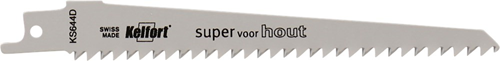 Reciprozaagblad Kelfort Top Wood - KS644D 150X1.25MM SET à 5 ST Reciprozaagblad Kelfort Top Wood - KS644D 150X1.25MM SET à 5 ST