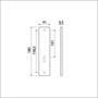 kortschild aluminium f1 ami-3 kortschild aluminium f1 ami-3