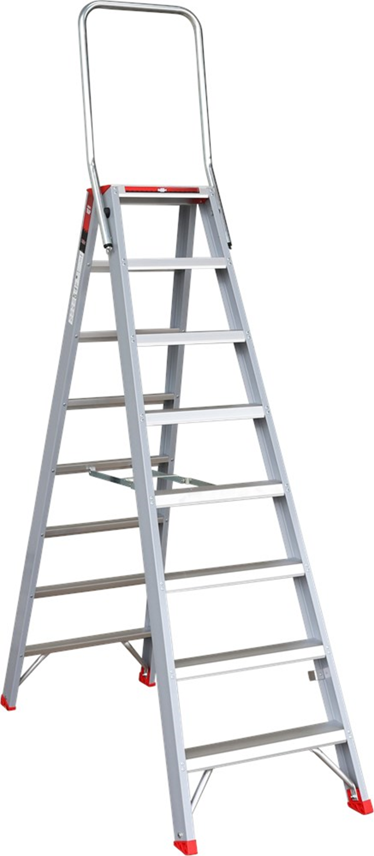dubbele trap aluminum ongecoat kelfort dubbele trap aluminum ongecoat kelfort