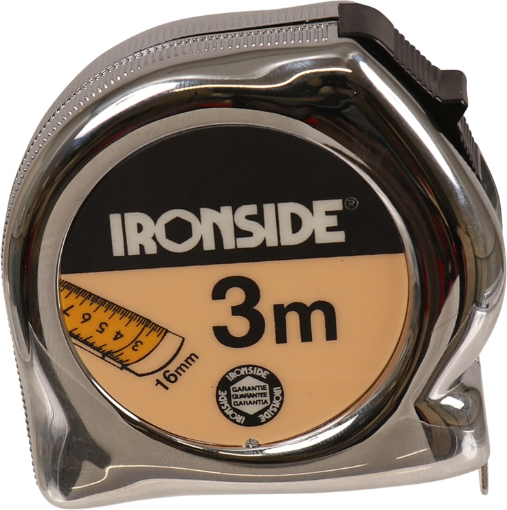 rolbandmaat verchroomd ironside rolbandmaat verchroomd ironside