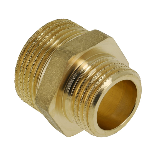 Verloopnippel Messing - 1/2'' BU X 3/8'' BU Verloopnippel Messing - 1/2'' BU X 3/8'' BU