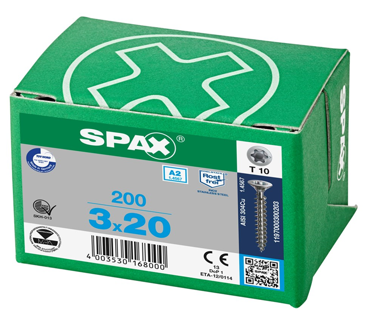 spaanplaatschroef rvs a2 spax spaanplaatschroef rvs a2 spax