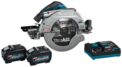 Accu Cirkelzaagmachine Makita 270Mm - HS011GT201 40.0V MAX Accu Cirkelzaagmachine Makita 270Mm - HS011GT201 40.0V MAX
