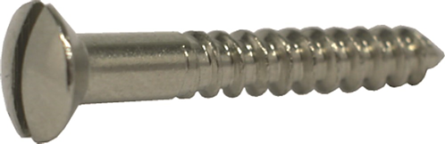 Houtschroef Nikkel Kelfort - 3.5X 20MM LK GLEUF Houtschroef Nikkel Kelfort - 3.5X 20MM LK GLEUF