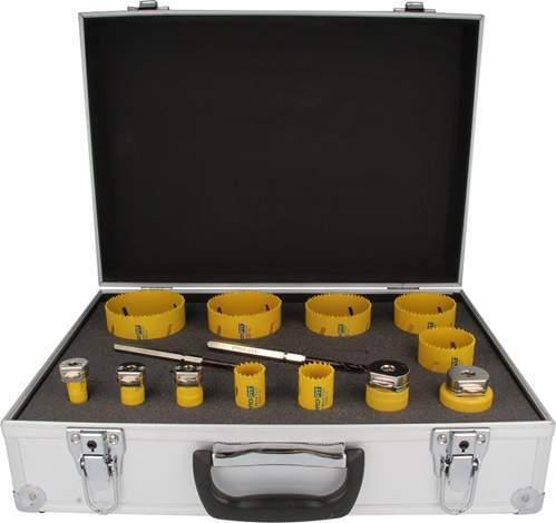Gatzagenset Bimetal Plus Variable Profit - 14-DELIG Ø16-83MM CLICK&DRILL Gatzagenset Bimetal Plus Variable Profit - 14-DELIG Ø16-83MM CLICK&DRILL