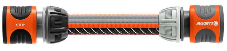 slangstuk oranje/grijs gardena slangstuk oranje/grijs gardena