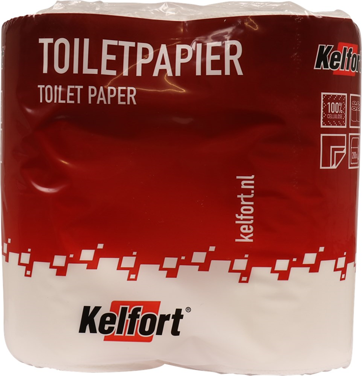 toiletpapierrol 2-laags kelfort toiletpapierrol 2-laags kelfort