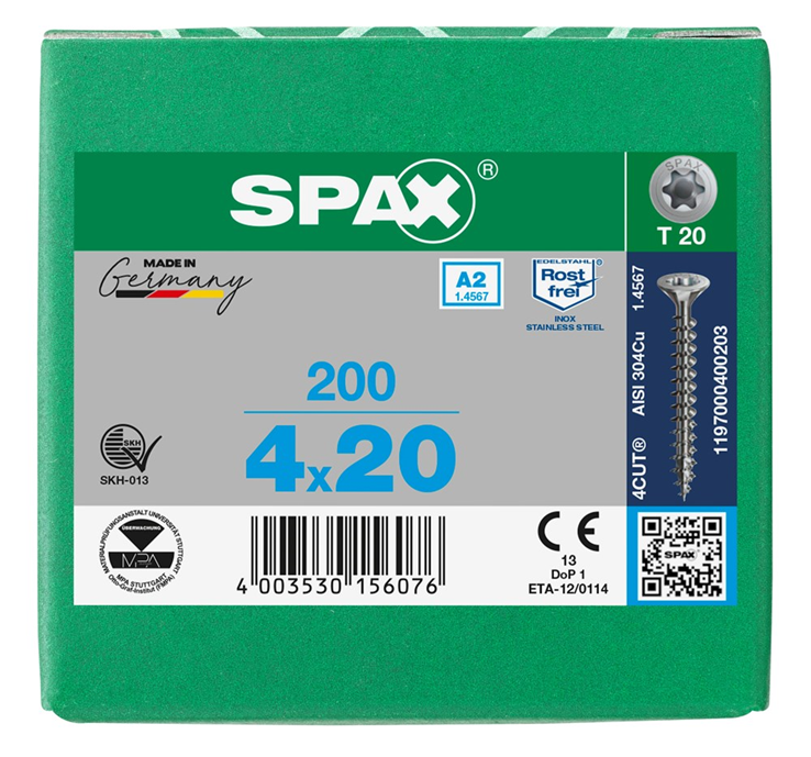 spaanplaatschroef rvs a2 spax spaanplaatschroef rvs a2 spax