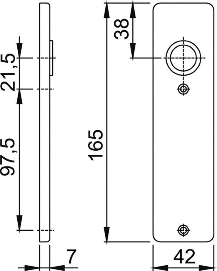 kortschild aluminium f1 hoppe kortschild aluminium f1 hoppe