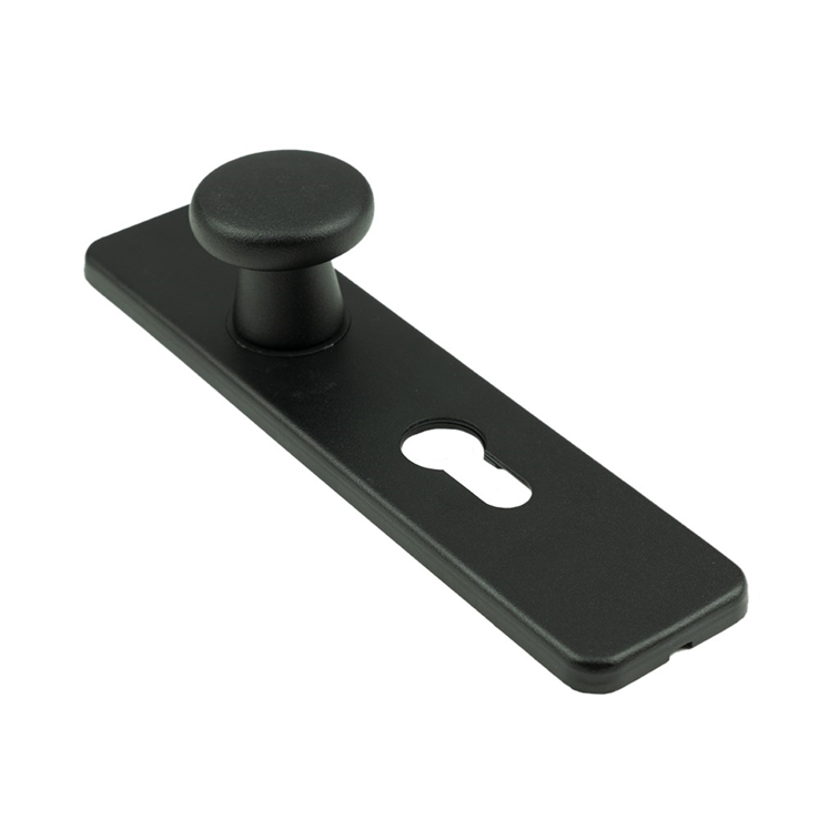 knopschild aluminium mat zwart oxloc knopschild aluminium mat zwart oxloc