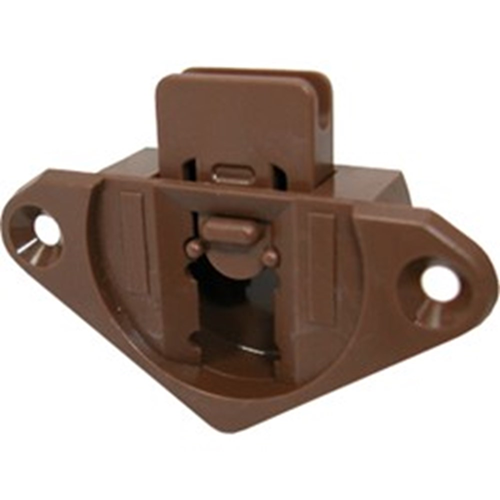 Schuifdeurbovengeleiderol Ziehl - 1454 Ø30MM BRUIN Schuifdeurbovengeleiderol Ziehl - 1454 Ø30MM BRUIN