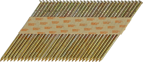 Stripspijker Glad Gegalv Sencote Senco - HC 3.1X90MM 34° Stripspijker Glad Gegalv Sencote Senco - HC 3.1X90MM 34°