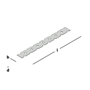 lijmkoppelstrip rvs a4-3 lijmkoppelstrip rvs a4-3