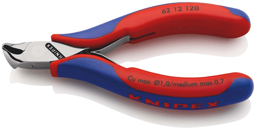 Voorsnijtang Electronica Schuin Knipex - 6212-120MM Voorsnijtang Electronica Schuin Knipex - 6212-120MM