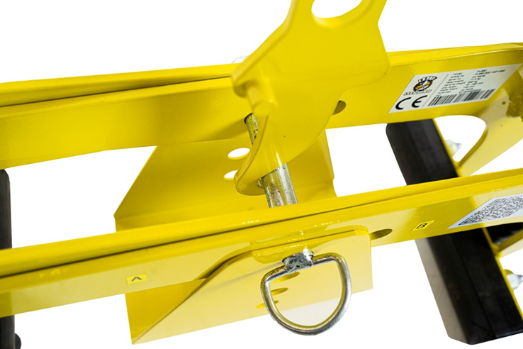 hijsklem gepoedercoat geel orit hijsklem gepoedercoat geel orit