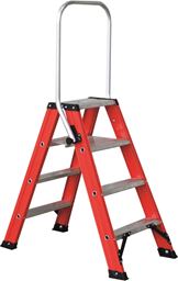 dubbele trap aluminium gecoat kelfort dubbele trap aluminium gecoat kelfort