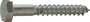 houtdraadbout verzinkt 4.6 kelfort houtdraadbout verzinkt 4.6 kelfort