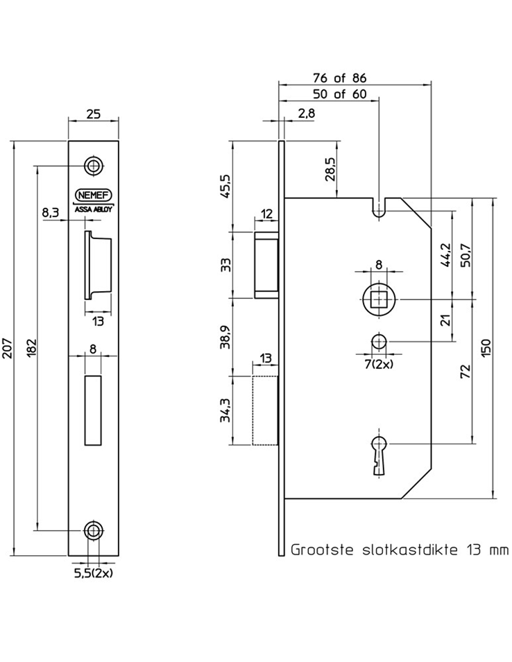 deurslot insteek d&n klavier nemef deurslot insteek d&n klavier nemef