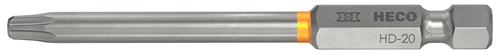 Schroefbit Lang Heco-Drive - HD20 (T20) 70MM 1/4" ORANJE Schroefbit Lang Heco-Drive - HD20 (T20) 70MM 1/4" ORANJE