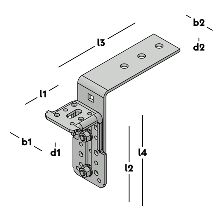 XL-kozijnstelbeugel sv XL-kozijnstelbeugel sv