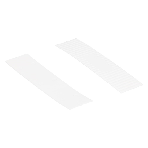 Beglazingsblokjes Raster Kunststof - 24X1X100MM WIT Beglazingsblokjes Raster Kunststof - 24X1X100MM WIT