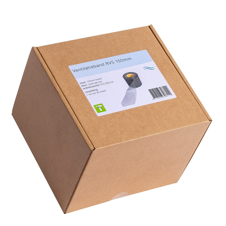 ventilatieband rvs zwart gecoat tilmar ventilatieband rvs zwart gecoat tilmar